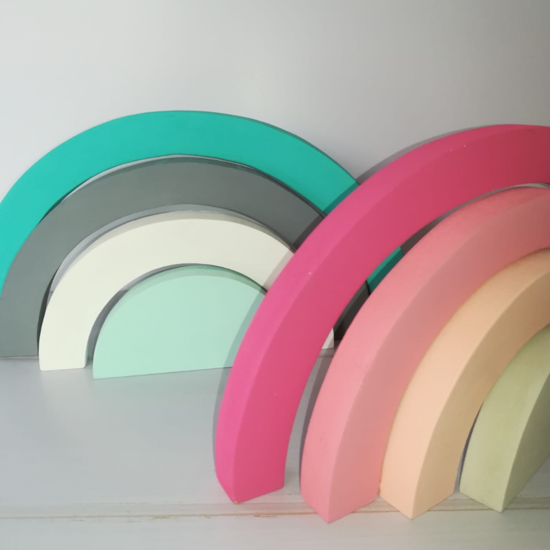 Arcoiris waldorf 4 bandas