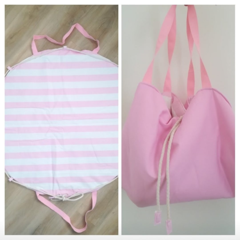 Play mat bolso  (1mt diametro)